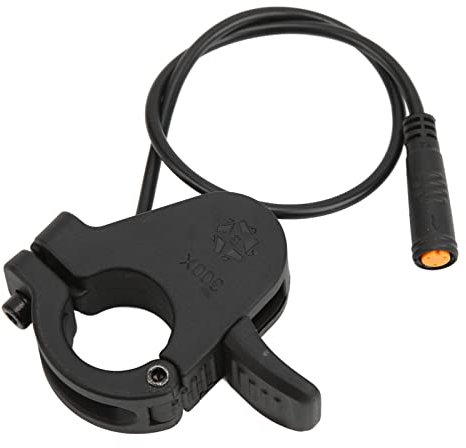 BuyWeek Elektrofahrrad Daumengas, 300X Links Rechts Daumen Gashebel Wasserdichter Anschluss Elektrofahrräder Gasgriff Ersatz Zubehör
