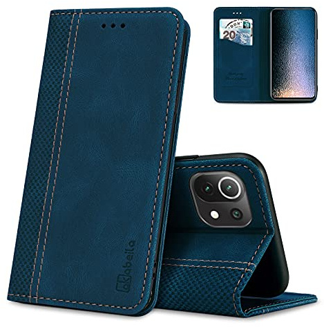 AKABEILA Hülle für Xiaomi Redmi K50 Gaming/Poco F4 GT Handyhülle PU Leder Flip Case Ständer Brieftasche Schutzhülle Klapphülle Tasche Case mit [Kartenfach] [Standfunktion] [Magnetisch]