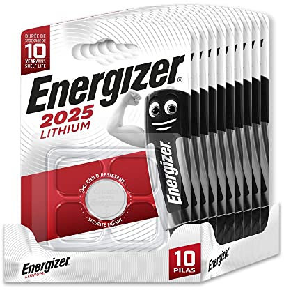 Energizer - Pack de 10 Pilas Especiales 2025 una Pila para una Necesidad, sin Mercurio añadido y Potencia para Dispositivos pequeños