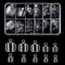120Pcs Clear Faux orteil，10 Tailles Faux Ongles d'Orteil Ongle，artificielle Fullsize，avec Transparent boîte de Rangement pour Salons Nail Art