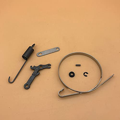 Kit de clip de palanca de resorte de banda de freno de cadena de repuesto compatible con Sti-hl MS250 MS230 MS210 MS180 MS170 017 018 021 023 025 piezas de motosierra