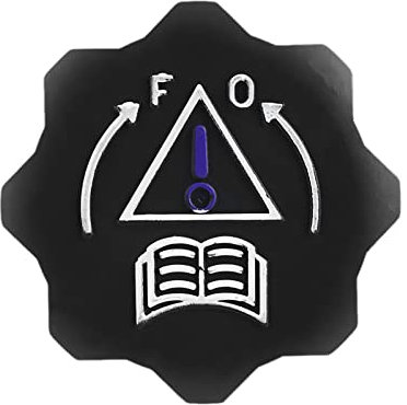 Auto Tappo del Serbatoio di Espansione per Peu Tappo Olio Auto Radiatore Liquido di Raffreddamento Tappo del Serbatoio per Peugeot 106 II 107 108 206 207 208