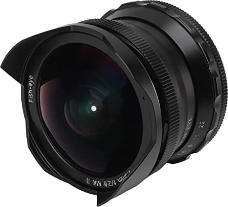 Objectif Fisheye Ultra Grand Angle 7,5 Mm F2.8 pour Appareils Photo à Monture M4/3, pour Gh6 Gh5 II G95(D) Gx9 G100 G85 pour OM1 OM5EM53 EM1X EM13 EM53