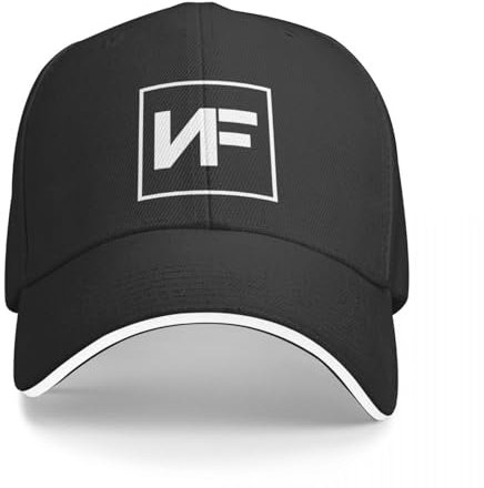 Basecap NF Merch NF Logo Baseball Cap Hut lustiger Hut Fischerhut Strandhut Caps für Damen Herren