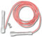 Elevate Speed Rope MAX - Professionelles Springseil aus Strapazierfähigem PVC mit Nylonkern - 5 mm - Länge Max. 3 Meter - Extrem Starke Griffe (Matt Pink)