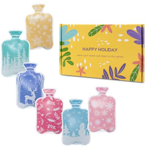 Handwärmer 6er Set, Kizozo Handwärmer Taschenwärmer wiederverwendbar, Handwärmer zum knicken, Handwärmer Kinder, Taschenwärmer Wärmekissen unterwegs, Wintergeschenke für Kinder Frauen Mann