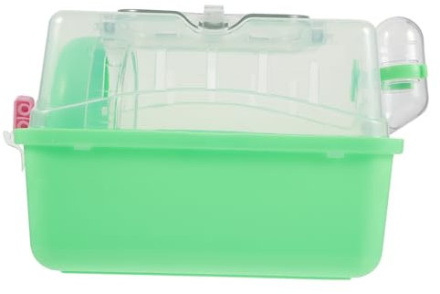 SEWOART Hamsterkäfig Rattenkäfig Kleiner Haustierkäfig Zwerghamsterkäfig Mäusekäfig Mit Kreativem Schloss Für Spielen Und Ausruhen