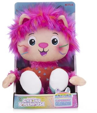 Gabby's - Peluche a forma di gatto Marty the Party, 25 cm