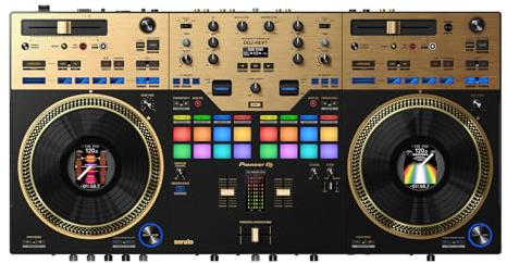 Pioneer DJ DDJ-REV7-N 2-Deck Serato DJ Controller - Limited Edition Gold