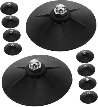 FUTUREORYY 10stücke Starke Gummi-saugnäpfe Für Fixierung Von Boxsandbeuteln Hochleistungs-saugnäpfe Für Box-trainingszubehör