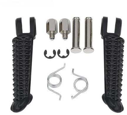 Cale Pied Moto Repose-Pieds De Moto Repose-Pieds Arrière AV&Ant Repose-Pieds pour Yam&aha YZF R1 2002-2020 R6 2003-2020 YZF R6S R1M