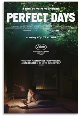 Poster mit Aufschrift Perfect Days für Schlafzimmer, Wandkunst, Poster, 20 x 30 cm, ungerahmter Stil