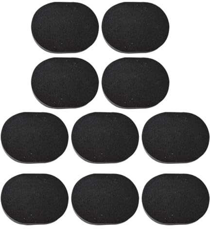 Gesichtsreinigungsschwamm aus Bambuskohle, Schwarz