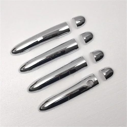 SYMWBD Couvercle Garniture De Poignée Porte Extérieure Pour Megane 2 II MK2 Protection - Accessoires Auto Housses Poignée Porte Voiture(Couleur 5)