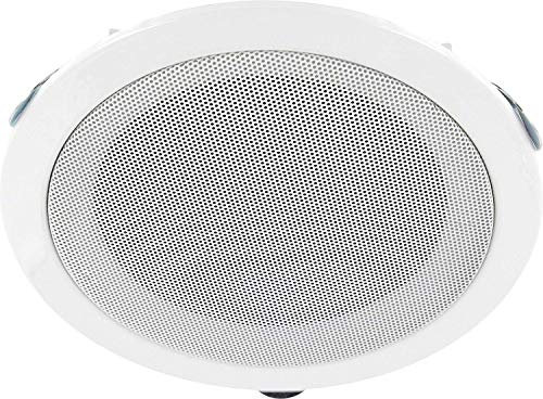 LUNIVERS Haut-parleur encastrable entièrement en métal, 18 W RMS, puissance musicale 80 W