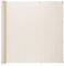 Ventanara® Balkonverkleidung Sichtschutz PVC Balkonumspannung Zaun Verkleidung Blende Windschutz Folie 600 x 90 cm Creme