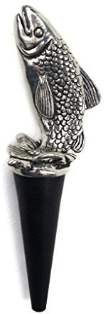 Wein- oder Flaschenverschluss in Fischform