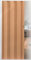 Falttür Schiebetür Tür buche farben mit Riegel/Verriegelung Höhe 202 cm Einbaubreite bis 84 cm Doppelwandprofil Neu TOP-Qualität