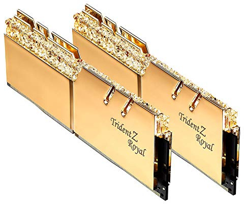 G.Skill Trident Z Royal F4-3200C14D-16GTRG Module de mémoire 16 Go 2 x 8 Go DDR4 3200 MHz