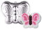 Ulalaza Schmetterling Kuchenform 3D Aluminium Backform Hochzeit Weihnachten Geburtstag Kuchen Backform