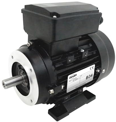 Motore elettrico 0,25 Kw 3000 RPM 220 V monofase Cemer My6322b34 - Flangia B34