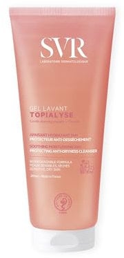 SVR - Topialyse Gel Lavant - Nettoyant doux protecteur anti-dessèchement - Pour peaux sèches et sensibles - Glycérine végétale, Omégas 3-6-9-200 ml