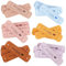 FAVOMOTO handmade label zum annähen label nähen personalisiert lederanhänger zum stricken 60pcs Handmade Label zum Annähen aus Stoff Etiketten Kleideretiketten zum Einnähen Kleidungszubehör