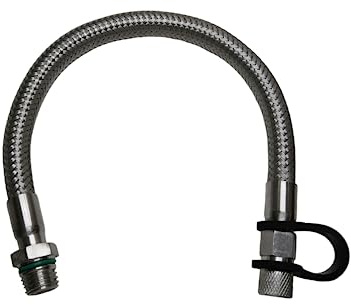 Verbesserter Motor-Ablauf-Ölwechselschlauch, Ölablass-Hilfe, ersetzt Kawasaki 510440902, 0,34 cm ID-Anschluss, erhöht die Effizienz 50 %