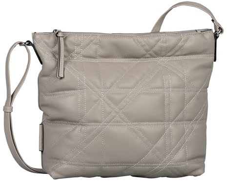 TOM TAILOR Juana Damen Hobo Bag Schultertasche Mittelgroß Beige
