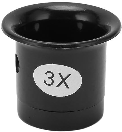 3-fache Uhrmacherlupe aus Kunststoff, Zubehör für Juwelierlupen Zum Reparieren und Genauen Beobachten, Lesen von Präzisionsarbeiten, Reparaturen und Nähen (3X)