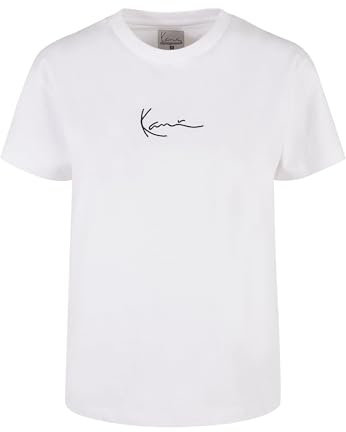 Karl Kani Damen ESSKKW-T02WHT Small Signature Tee White, XL