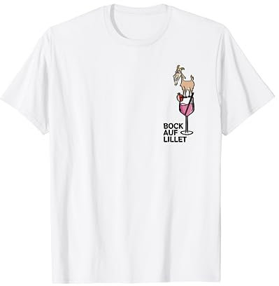 Bock auf Lillet - Fan Sommer Cocktail Party Lillet Wildberry T-Shirt