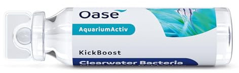 Oase KickBoost Klarwasser Bakterien 30 ml - Einmal-Kur, Reinigungsbakterien, Schadstoffabbau Aquarium