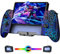 Immersive Programmable Wireless Switch Controller for Nintendo Switch/OLED, Nintendo Switch Controller with Hall Effect Joystick,Switch Pro Controller with Cool RGB,TUROB,Vibration,6-Axis Gyro,Wake-Up
