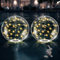afzdby Luces flotantes para piscina alimentadas por energía solar, 14 pulgadas, 3000 K, bolas inflables blancas cálidas que brillan en la oscuridad, IP68 impermeable, iluminación LED para piscina