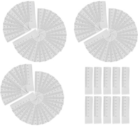 Namvo 100 Stück doppelseitiges Ma?band, 1 Meter, 40 Zoll, Papierband mit cm- und Zoll-Einheiten, praktisch für Verschiedene Messungen in der Industrie, N?h- und Schneidergesch?ften
