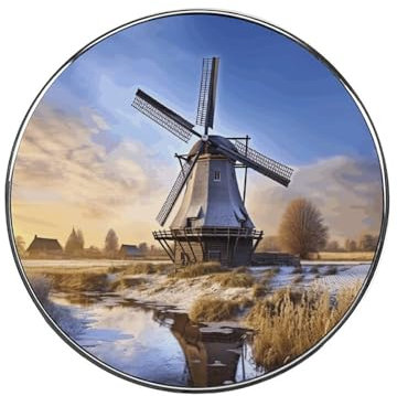 Decorative Refrigerator Magnets Traditional Windmill Fridge Magnet Fridge Stickers Magnetic Whiteboards Sticker for Office Cabinets Dishwasher Locker Photo Decor