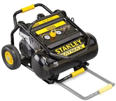 Stanley Fatmax Compresseur professionnel, compresseur sans huile silencieux, compresseur à faible bruit 62 dB(A), utilisation horizontale et verticale, 2 ch, 8 bar, cuve 20 L