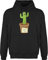 Shirtracer Hoodie Herren Pullover Männer - Sprüche Statement - Free Hugs Kaktus - S - Schwarz - mit Aufschrift Hug Pulli Statements Cactus Spruch for