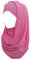 Lina & Lily Bubble Crepe Chiffon Damen Muslim Hijab Kopftuch Schal Turban, Stoff Leicht Undurchsichtig (Hellrosa)