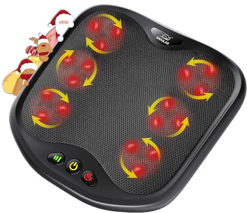 Snailax 2 en 1 Masseur de Pieds Shiatsu avec chaleur