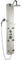 Milano Baya Exposed Thermostatic Shower Tower Panel Rainfall Head Handset Body Jets - Chrome