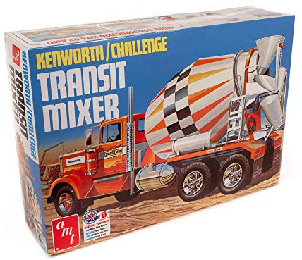 AMT Kenworth/Challenge Transit Cement Mixer 1215 Model Kit