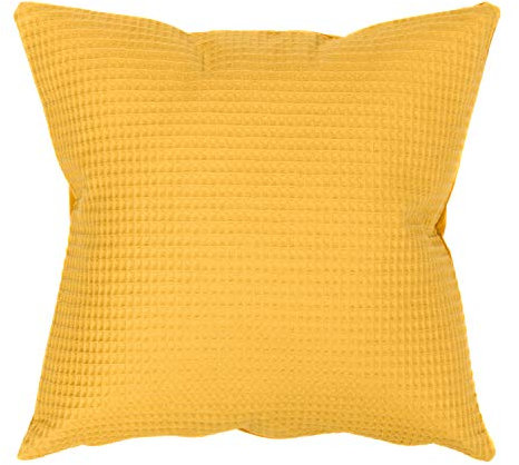 Amilian Dekoratives Kissen 50x50 cm Dekokissen mit Füllung; Zierkissen mit Kissenbezug; Kopfkissen Sofakissen für Schlafzimmer Wohnzimmer Reißverschluss Kinder Deko, Balkon Dekoration Kissenhülle