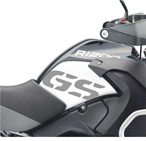 2pz ADESIVI compatibile con R1200 GS ADVENTURE 2006-2013 Fianco Serbatoio (argento)