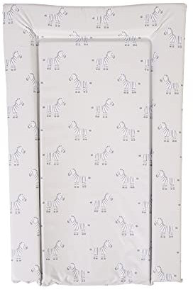 Red Kite Matelas à Langer Tree Tops. Matelas à Langer Unisexe (74 x 48 x 3,5 cm) avec Motif Animal et Bords Rembourrés (Blanc/Gris)
