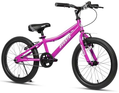 AVASTA Bilbo 20 Inch Kids Road Bike for Boys Girls Teen Youth, Plum Red