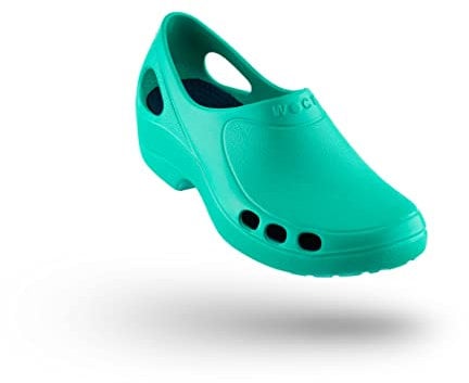 WOCK EVERLITE Open Scarpe Chiuse Lavabile e Molto Leggero, Zoccoli Sanitari de Lavoro, Calzature da Donna e da Uomo con Protezione dai liquidi