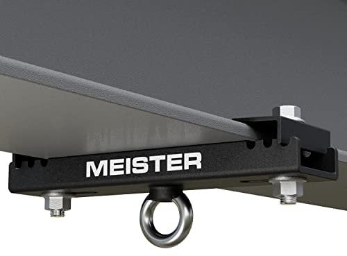 Meister Beam Clamp Hanger Mount for Boxing & MMA Heavy Bags, Suspension Straps & Ceiling Fixtures - Black - 5.5 - 7.5