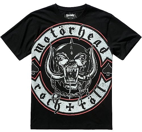 Brandit Motörhead T-Shirt Rock Röll, Farbe: Black, Größe: L
